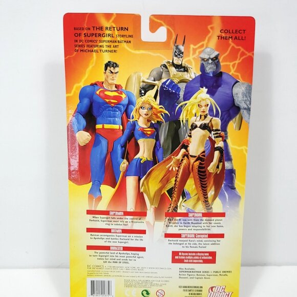 Corrupted Return Of Supergirl 6.75 Action Figure DC Direct New Series 2 Superman - Picture 5 of 5